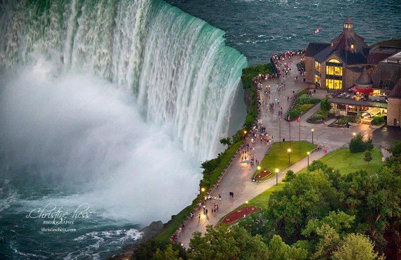 les chutes de Niagara